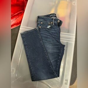American Eagle Outfitters Blue Straight Leg Jeans